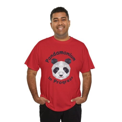 🐼💥 Pandamonium in Progress Unisex T-Shirt – Chaos Has Never Been Cuter - Image 6