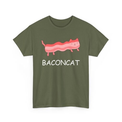 Baconcat Unisex T-Shirt – The Purrfect Crispy Combo - Image 10