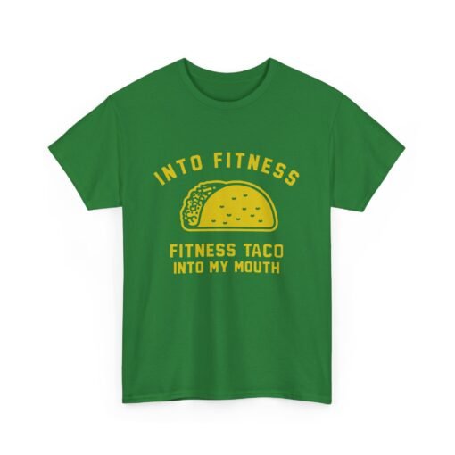 🌮💪 Into Fitness Unisex T-Shirt – Fitness Taco Into My Mouth - Image 18