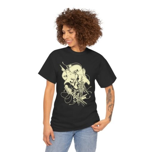 🎸💥 Shred Happens Unisex T-Shirt – Smash the Silence - Image 2