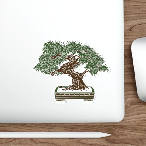Bonsai Tree Outdoor Sticker – Nature in Miniature - Image 2