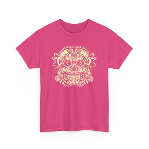 Ace of Spades Sugar Skull Unisex T-Shirt – Bold & Badass - Image 18