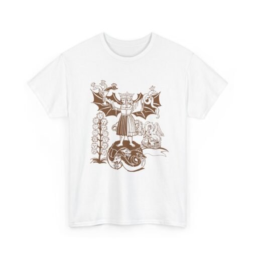 ⚗️📜 Medieval Alchemy Unisex T-Shirt – Ancient Wisdom, Timeless Style - Image 10