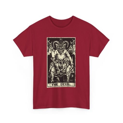 😈🃏 The Devil Tarot Card Unisex T-Shirt – Embrace the Shadows in Style - Image 20