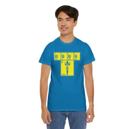 🌪️🌊🔥🌍✨ Elemental Chart Unisex T-Shirt – Wind, Water, Fire, Earth... and Leeloo - Image 7