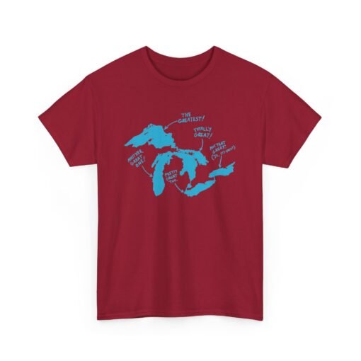 🌊👕 All Great Everything Unisex T-Shirt – Celebrate the Lakes, Label the Legends - Image 21