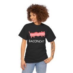 Alternative view of Baconcat Unisex T-Shirt – The Purrfect Crispy Combo