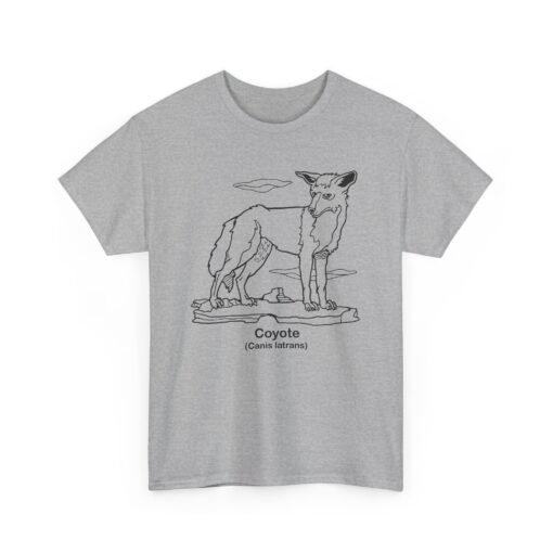 🌵🐺 COYOTE (Canis latrans) Unisex T-Shirt – Wild, Wily, and Worn with Pride - Image 12
