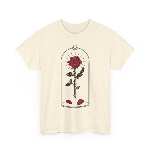 🌹✨ Enchanted Rose Unisex T-Shirt – Timeless Beauty, Captured in Glass - Image 16