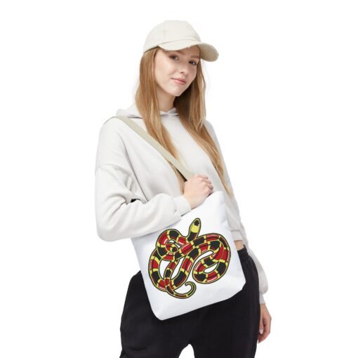 Curled Coral Snake Tote Bag – Wild Style On the Go - Image 10
