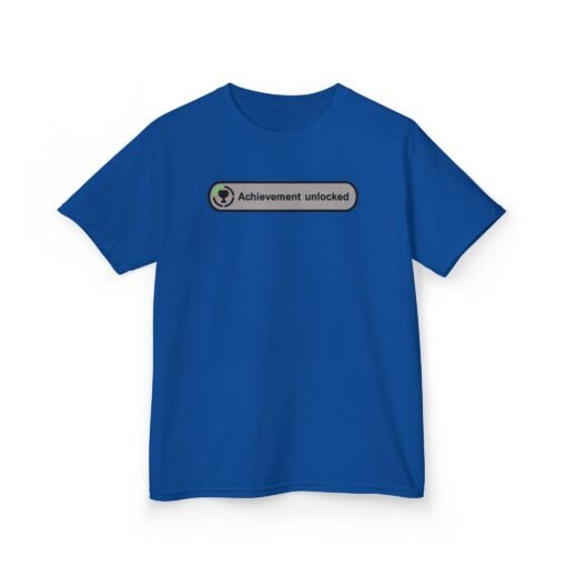 "Achievement Unlocked" Kids T-Shirt – Trophy Time! - Image 7