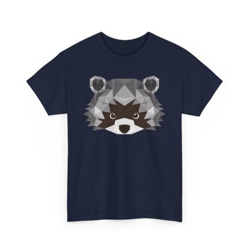 🦝🔷 Polygon Raccoon Face Unisex T-Shirt – Clever, Curious, and Cool - Image 19