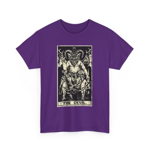 😈🃏 The Devil Tarot Card Unisex T-Shirt – Embrace the Shadows in Style - Image 19
