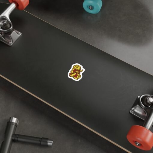 🦁 House of Lion Outdoor Sticker – Stick Your Courage Anywhere - Image 6