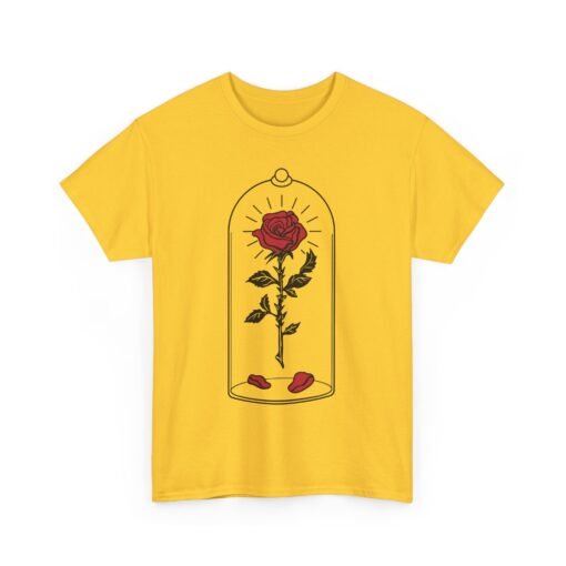 🌹✨ Enchanted Rose Unisex T-Shirt – Timeless Beauty, Captured in Glass - Image 17