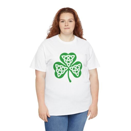 🍀 Celtic Knot Shamrock – Unisex T-Shirt - Image 7