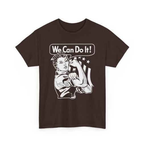 💪🌟 We Can Do It! Unisex T-Shirt – Classic Strength, Timeless Style - Image 12