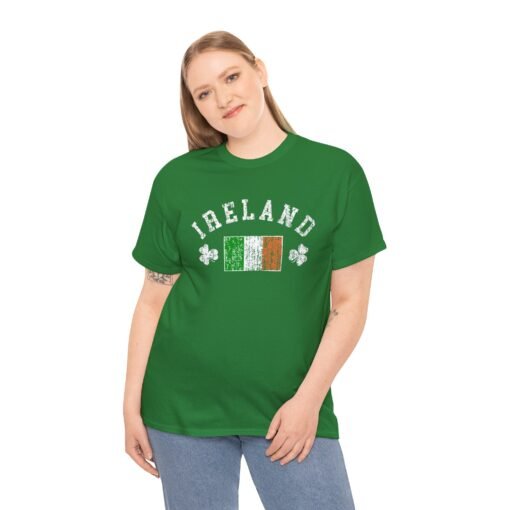 🇮🇪☘️ Ireland Pride Unisex T-Shirt – Flag, Shamrocks & Heritage - Image 4