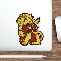 Alternative view of 🦁 House of Lion Outdoor Sticker – Stick Your Courage Anywhere