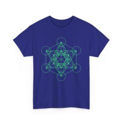 Metatron's Cube Diagram | Unisex | Heavy Cotton | T-Shirt | Math | Geometry