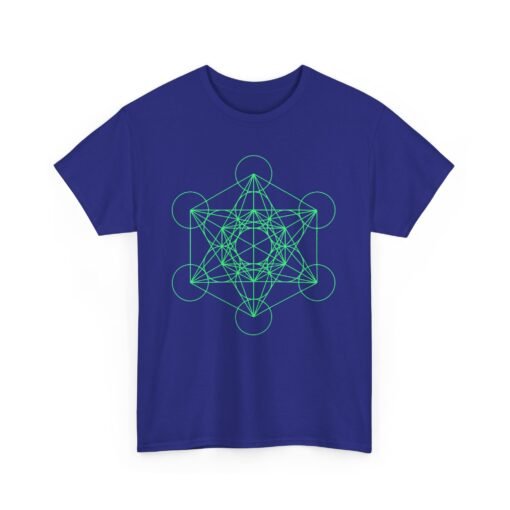 Metatron's Cube Diagram | Unisex | Heavy Cotton | T-Shirt | Math | Geometry