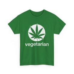 🌿🥦 Vegetarian Unisex T-Shirt – Powered by Plants (Sort Of)