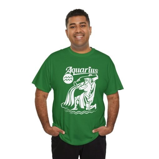 ♒✨ Aquarius Vibes Unisex T-Shirt – Bold, Brilliant, Unapologetically You - Image 6