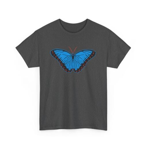 🦋💙 Blue Morpho Butterfly Unisex T-Shirt – Nature’s Radiance in Flight - Image 16