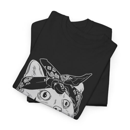 😼🎤 Thuglife x9 Unisex T-Shirt – Street Smarts, Cat Style - Image 3