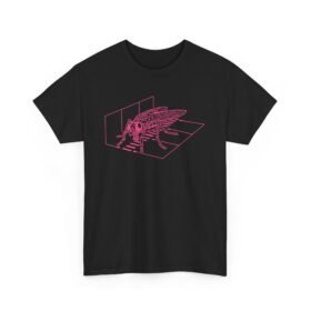 🧬🖥️ Brundlefly Scan Unisex T-Shirt – 80s Horror Meets Techno-Terror