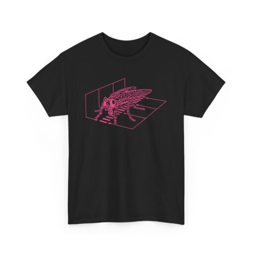 🧬🖥️ Brundlefly Scan Unisex T-Shirt – 80s Horror Meets Techno-Terror