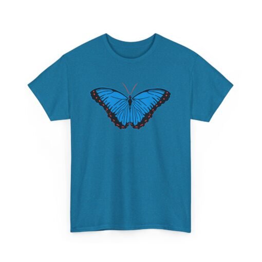 🦋💙 Blue Morpho Butterfly Unisex T-Shirt – Nature’s Radiance in Flight - Image 18