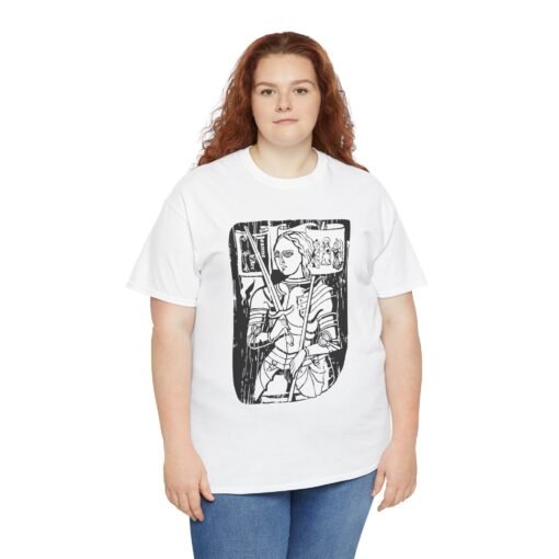 🛡️🔥 Joan of Arc Unisex T-Shirt – Courage, Faith, and Fierce Vibes - Image 6