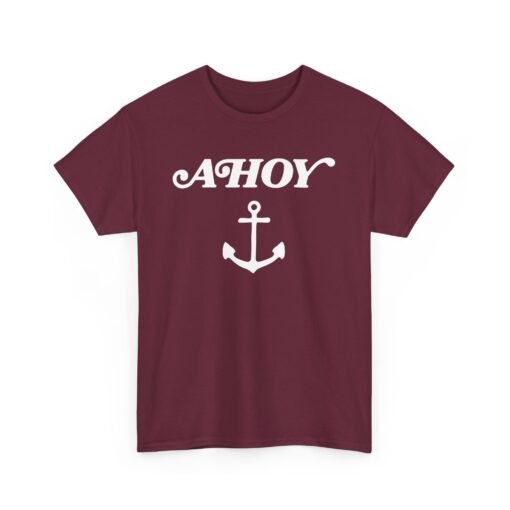 ⚓️ Ahoy Unisex T-Shirt – Drop Anchor in Style - Image 12
