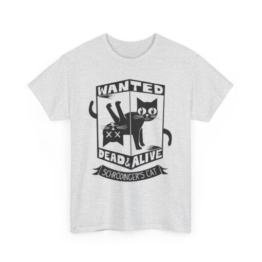 📦🐱 Schrödinger’s Cat Unisex T-Shirt – Wanted: Dead and Alive - Image 11