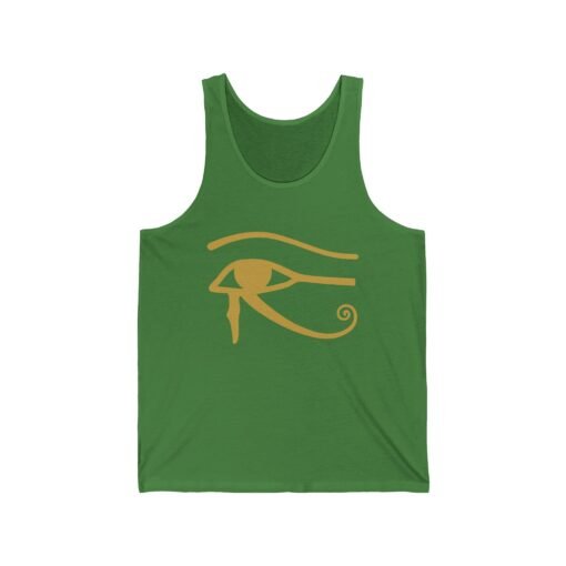 Eye of Horus Unisex Jersey Tank Top – Ancient Symbol, Modern Comfort - Image 6