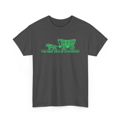 You Have Died of Dysentery – Unisex Retro Gamer T-Shirt - Image 11
