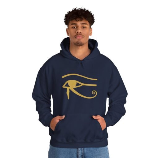Eye of Horus Unisex Hoodie – Ancient Protection Meets Modern Style - Image 7