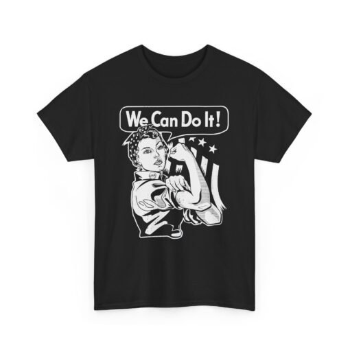 💪🌟 We Can Do It! Unisex T-Shirt – Classic Strength, Timeless Style - Image 10