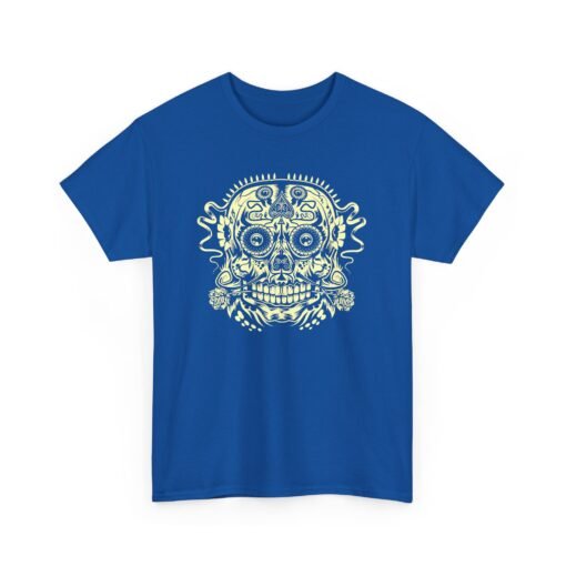 Ace of Spades Sugar Skull Unisex T-Shirt – Bold & Badass - Image 15