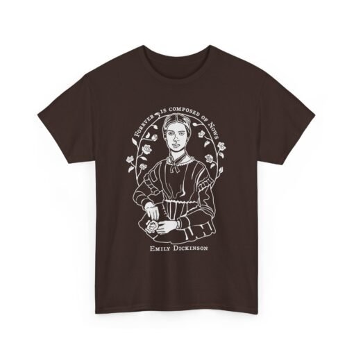 Emily Dickinson "Forever Is Composed of Nows" – Unisex T-Shirt - Image 9