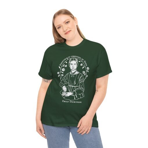 Emily Dickinson "Forever Is Composed of Nows" – Unisex T-Shirt - Image 3