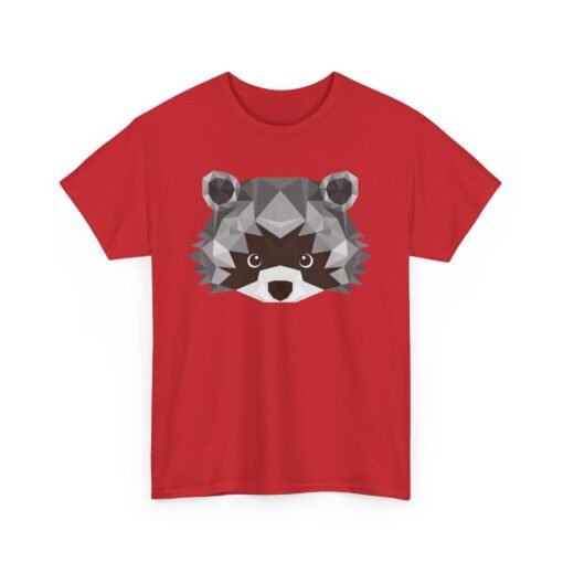 🦝🔷 Polygon Raccoon Face Unisex T-Shirt – Clever, Curious, and Cool - Image 22