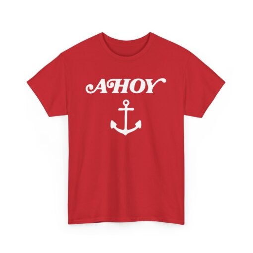 ⚓️ Ahoy Unisex T-Shirt – Drop Anchor in Style - Image 21