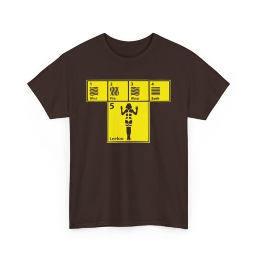 🌪️🌊🔥🌍✨ Elemental Chart Unisex T-Shirt – Wind, Water, Fire, Earth... and Leeloo - Image 13