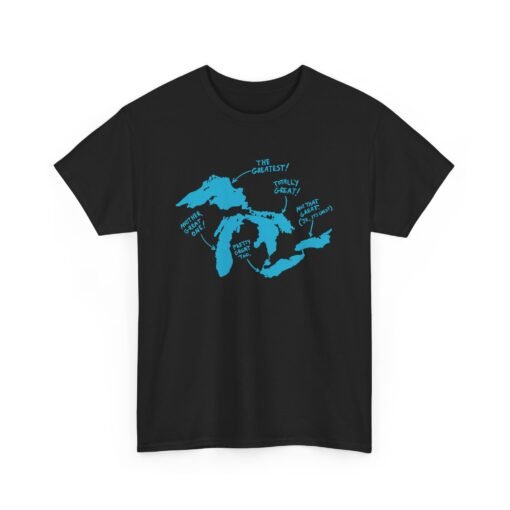 🌊👕 All Great Everything Unisex T-Shirt – Celebrate the Lakes, Label the Legends - Image 13