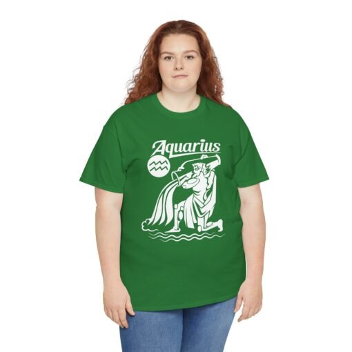 ♒✨ Aquarius Vibes Unisex T-Shirt – Bold, Brilliant, Unapologetically You - Image 4