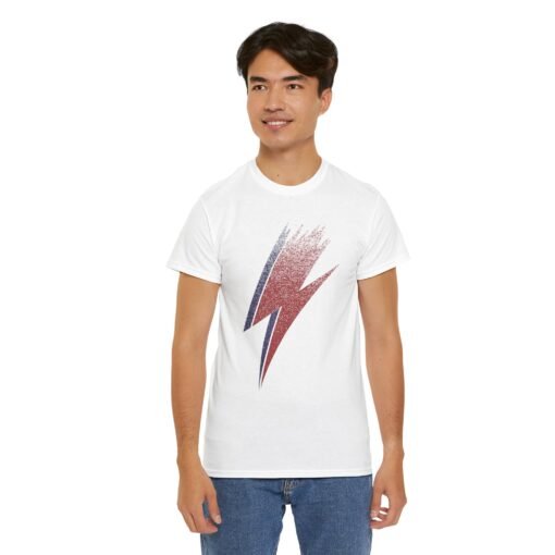 ⚡🎸 Starman Vibes Unisex T-Shirt – Lightning Bolt Legacy - Image 8