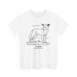🌵🐺 COYOTE (Canis latrans) Unisex T-Shirt – Wild, Wily, and Worn with Pride