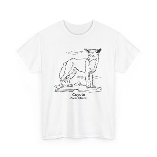 🌵🐺 COYOTE (Canis latrans) Unisex T-Shirt – Wild, Wily, and Worn with Pride